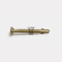 Flat Rib Head tek screw