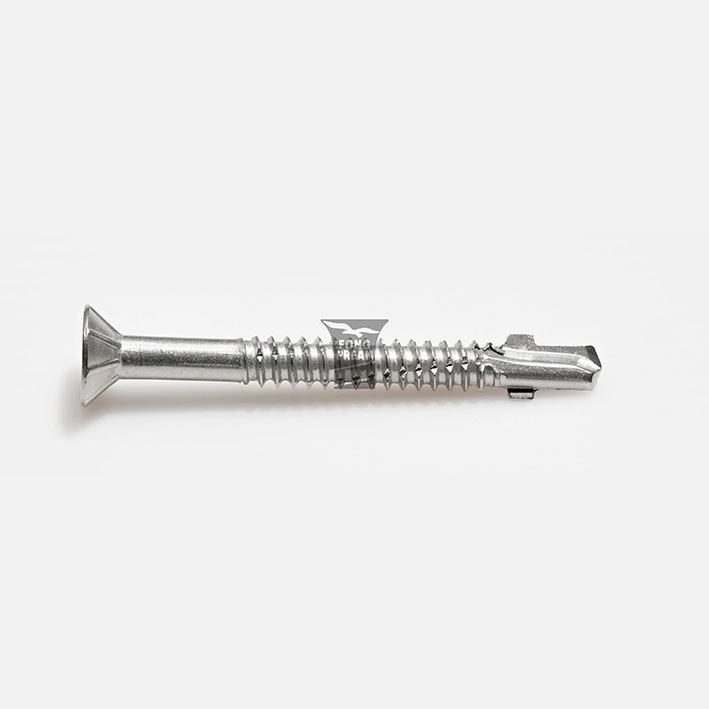 Flat Rib Head tek screw