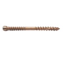 cylindrical trim head decking screw