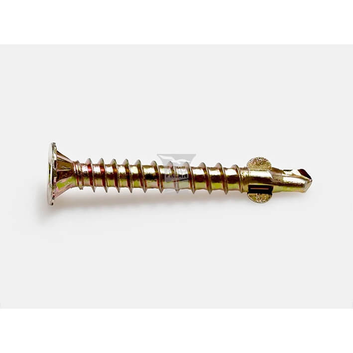 Countersunk 12-V-Ribs Head, Fiber Cement Board Screw