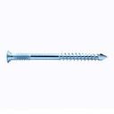 MS Countersunk Head Screw, Double Thread, Sharp-Arrow Point