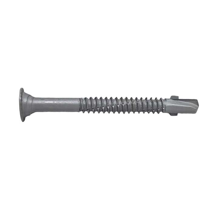 MS Countersunk Head, V Cutting Thread, Wing Tek Screw, Drill Point