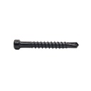 Stainless Steel Self-Drilling Screw with Cylindrical Head and Drilling Point
