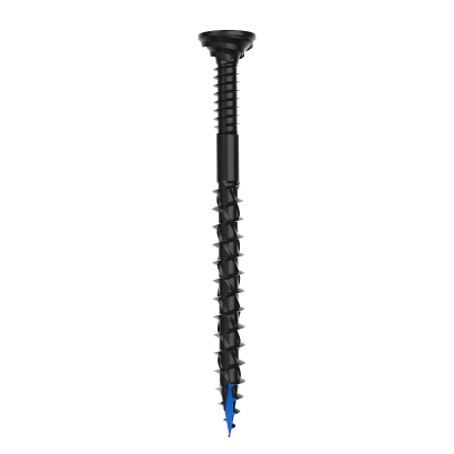Low‑Torque Wood‑to‑Wood Deck Screw with Turbo Slant Tip